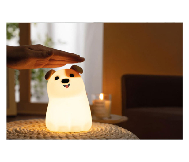 InnoGIO Silikonowa lampka nocna BARKY THE DOG - 1537906 - zdjęcie 6
